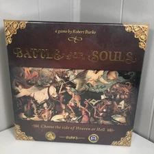 Battle For Souls Deluxe Edition Board Game- Robert Burke Games-NEW & SEALED