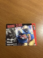 1996 Upper Deck Collector’s Choice Football Card Karim Abdul-Jabbar #33 Rookie. rookie card picture