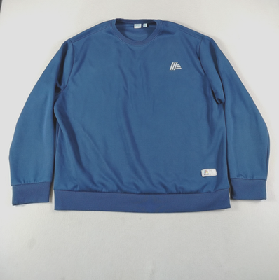 #ad ALDI Employee Gear Sweatshirt Mens 2XL Blue Crewneck Pullover Casual Thick Heavy $16.99
