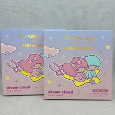 (2) Creme Shop x Little Twin Stars Dream Cloud 9 Color Eyeshadow Palette