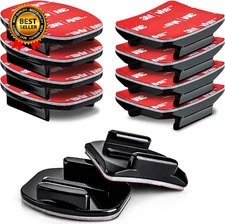 Adhesive Mount Kit Sticky Pads for Gopro Hero 13 12 11 10 9 8 7 6 5 Black Silver