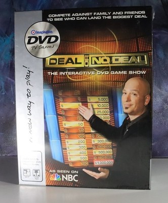 Deal or No Deal Board DVD Game, Pressman Toy Corporation NBC Brand New Sealed