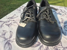 New w/ Box 10D Red Wing 8618 Black Leather Oxford Soft Toe Work Dress Shoes