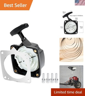 Upgraded 63022 Pull Starter for 2HP Predator Earth Auger - Enhanced Reliability