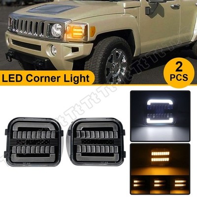 For 2006-2010 Hummer H3 H3T Switchback Dynamic LED Turn Signal