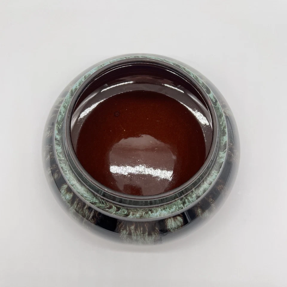 Antike Theodor Keerl Jugendstil Keramik Vase um 1900-1910 Signiert Laufglasur - Bild 3 von 4