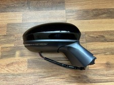 Renault Clio Mk5 2020-2026 Door Wing Mirror Electric P/Fold New Black  R/H O/S