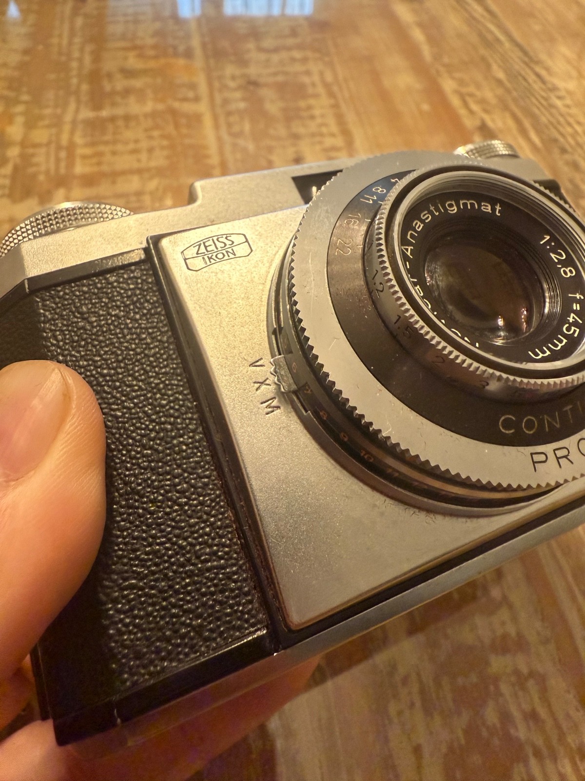 ZEISS IKON CONTNA Analogkamera Novicar-Anastigmat 1:2,8 f=45 mm