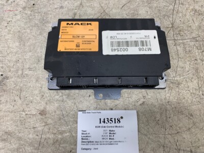 Mack SLCM 12V Light Control Module 23288977-P01 From 2021 CH612 | eBay