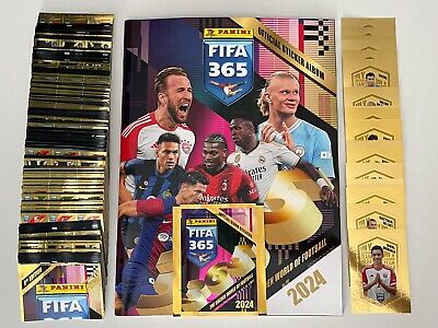 Trading Cards - OFFICIAL sticker ALBUM Panini FIFA 365 The Wolden World of Football  2024