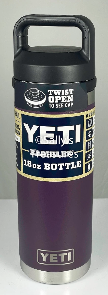 YETI 21071502026 RAMBLER® 18 OZ WATER BOTTLE WITH COLOR-MATCHED