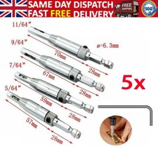DOOR LOCK HINGE DRILL BIT SET SELF CENTERING PILOT HOLE PROFFESIONAL UK～