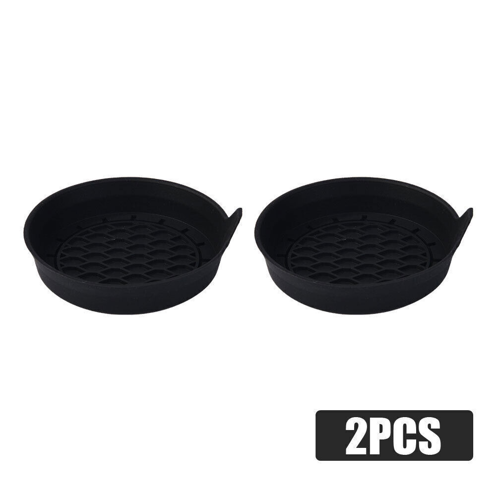2x Universal Car Auto Cup Holder Pads Anti-Slip Insert Coaster Accessories NEW