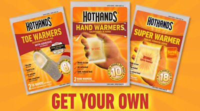 Heatmax HotHands Hot Hand Warmers Toe Warmers Body Hand Super Warmers Packs Lot