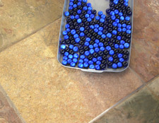 2 LBS. Craft Marbles Colbalt Blue and Light Variegated Blue