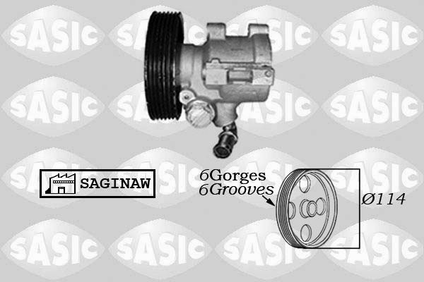 Pompe de direction Peugeot 306 1.9 D à haute pression hydraulique constante