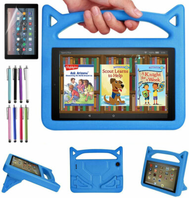 Shockproof Kids EVA Case For Amazon Fire Max 11/ Fire HD 10 11th Gen/HD 8 Fire 7