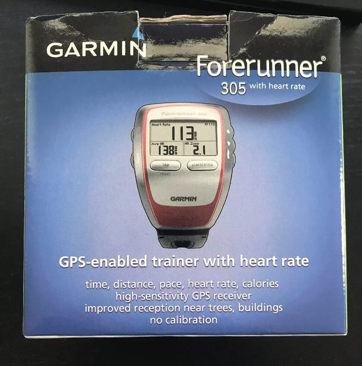 Garmin Forerunner 305 GPS Enabled Trainer with heart rate monitor