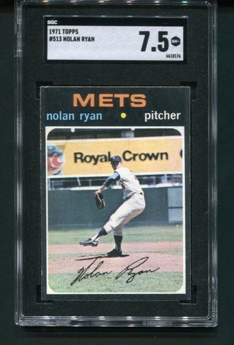 1971 Topps Nolan Ryan New York Mets #513 SGC 7.5