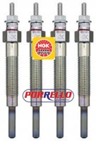 KIT 4 GlüHkerzen Mitsubishi Pajero L200 L300 L400 NGK 6592
