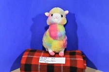 Kelly Toy Pastel Neon Rainbow Llama Alpaca 2018 Plush(310-3181-1)