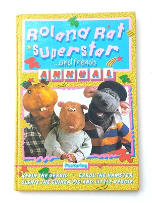 ROLAND RAT Annual Book - Vintage 1984 Grandreams Ltd Books