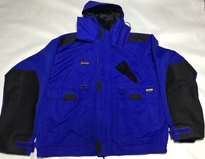 Gamehide Stormhide Typhoon Class MENS Blue Full Zip Coat Jacket SIZE XXL