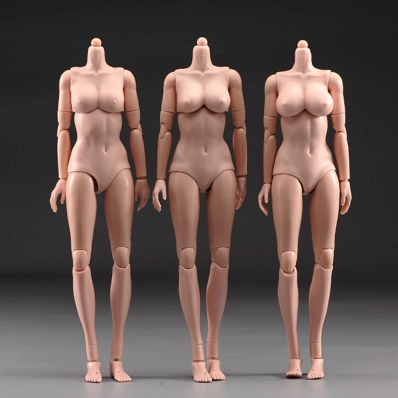 Экшн-фигурка 1/6 женская большая грудь супергибкие суставы тело модель 12 дюймов - Изображение 3 из 4
