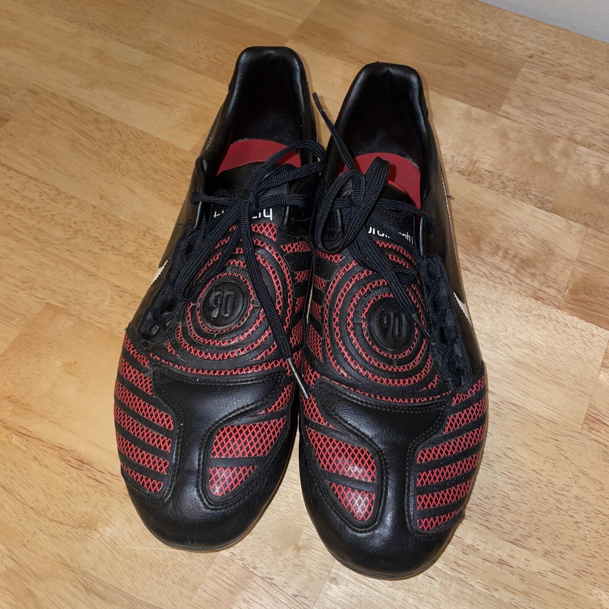Nike Total 90 Shoot II FG Soccer Shoes 318887-016 Cleats Boots