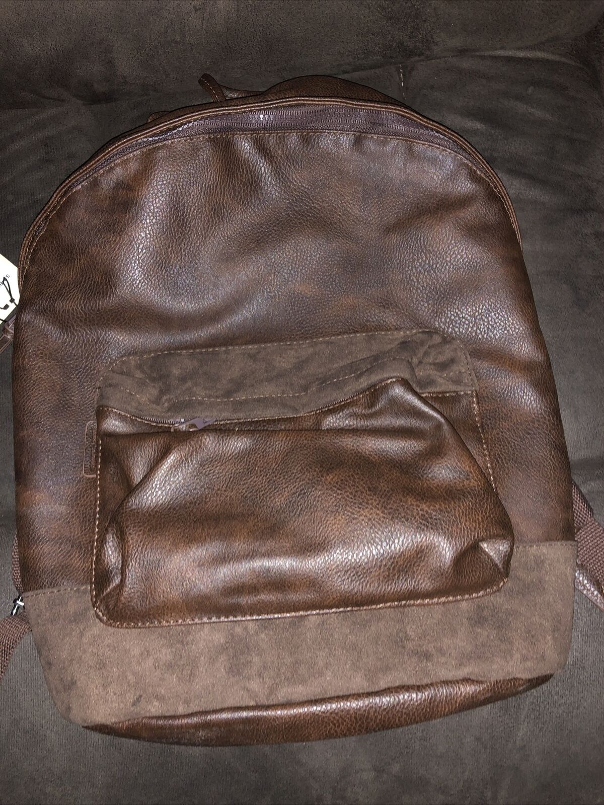 James Campbell Leather Backpack