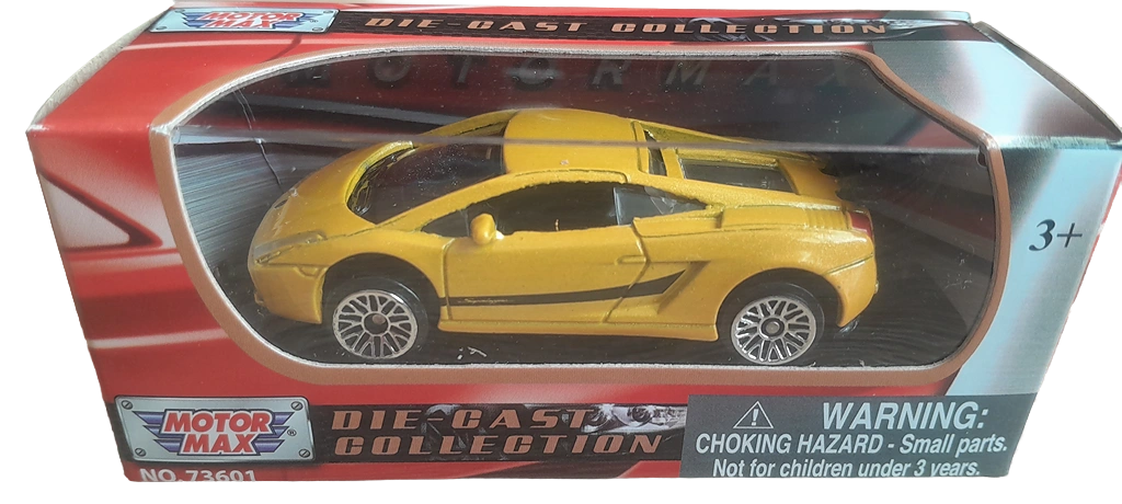 MotorMax Lamborghini Gallardo Superleggera Yellow 1:64 Scale 3 Inch Diecast Car