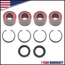 Front & Rear Wheel Bearings Seal Kit For Can-Am Maverick 1000R/Max 1000R 2013-16