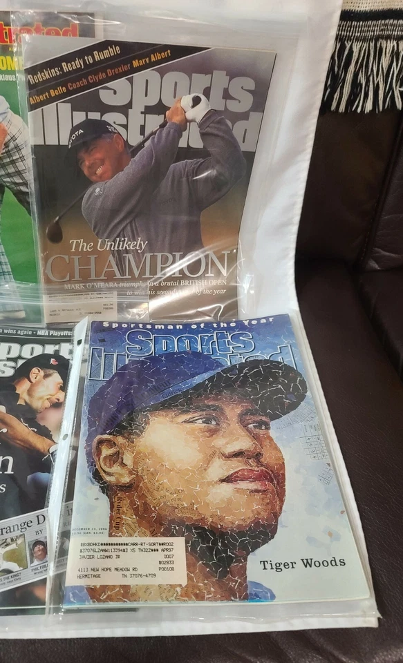 (11) Revistas de golf vintage con ilustraciones deportivas Nicklaus/Maderas/Weir + Foto 4 de 4