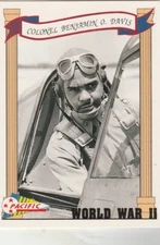 FREE SHIPPING-MINT-1992 Pacific World War II #48 COLONEL BENJAMIN DAVIS