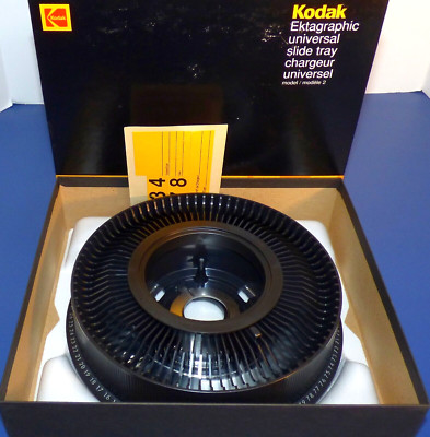 NEW KODAK EKTAGRAPH (MODEL 2) 80 CAROUSEL SLIDE TRAY FOR SLIDE PROJECTOR