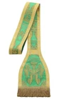 Green Roman Clergy Stole Vestment Chasuble Cope Estola Verde Grüne Stola SZ60