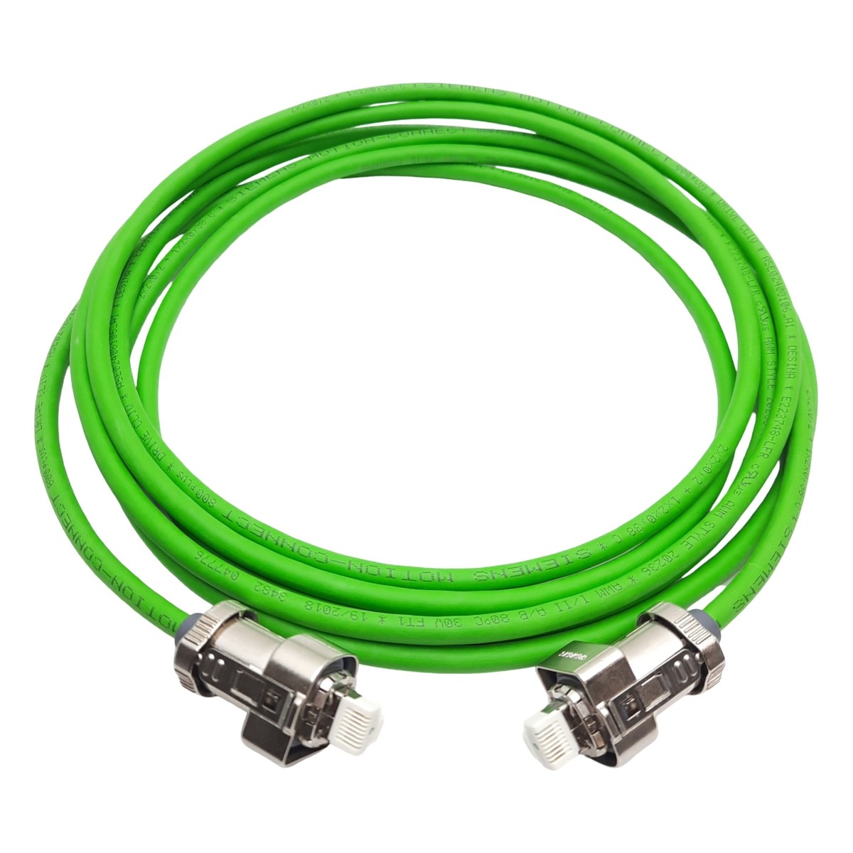 Siemens 6FX80022DC201AD0 Drive-CLiQ Signal Cable, 4m, 30VAC, RJ45