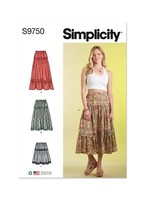 Simplicity 9750 Misses' Rock NäHen Muster GrößEn 8-16 & 18-26 FäHigkeit: Average