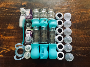 avent glass bottle silicone sleeve