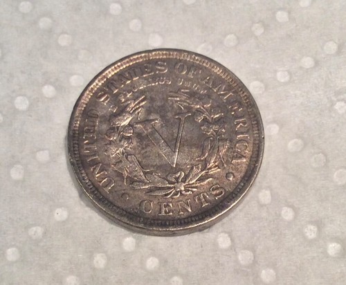 1910 V Liberty Nickel in Great Uncirculated Condition - Picture 2 of 2