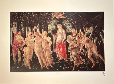 ANDRO BOTTICELLI''PRIMAVERA''HADDAD'S FINE ART INC. Offset Poster