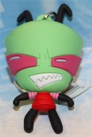 Invader Zim 3-d Figural Key Ring / Chain Zim Invader Zim 3-d Figural Key Ring / Chain Zim