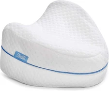 Contour Legacy Memory Foam Leg & Knee Side Sleeper Pillow for Comfort & Relief