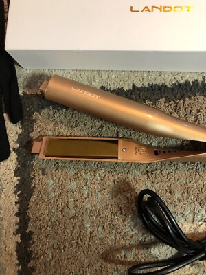 LANDOT Flat Iron for Hair Curling Irons Hair Straightener  display picture 3