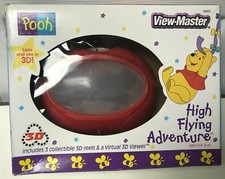 Pooh High Flying Adventure View Master with 3 Pooh Movie Reels 36665 NIB