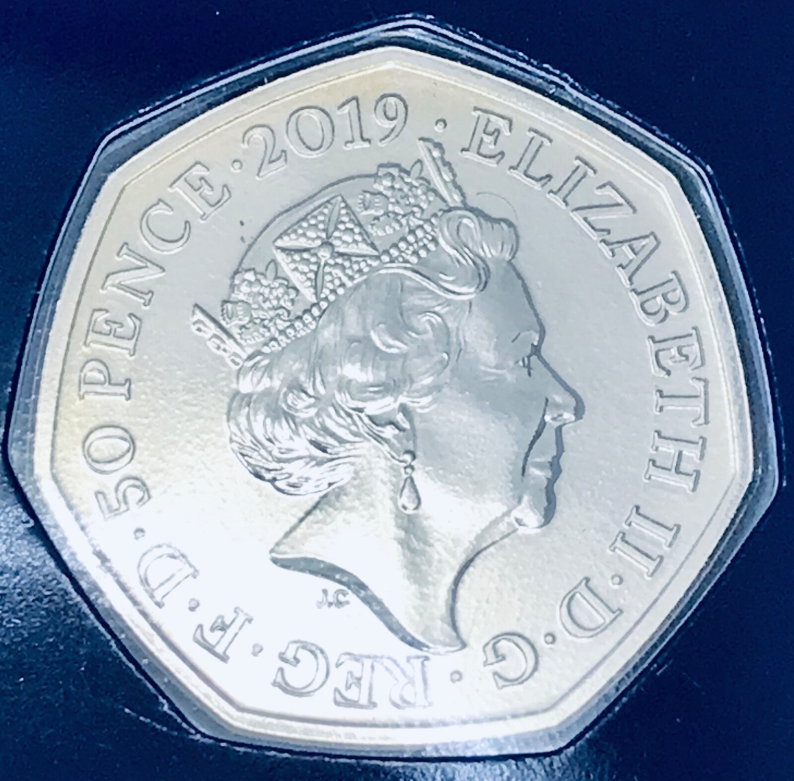 2019 50p Coin Carded Brilliant Uncirculated Wallace and Gromit