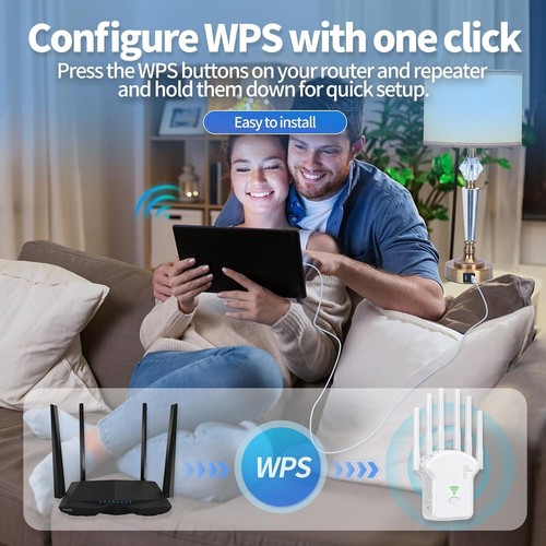 ZREE 5G 2,4G Wireless WLAN Repeater Router Reichweite WIFI Signal Amplifier - Bild 15 von 18