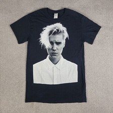 Justin Bieber Purpose Tour T-shirt Adult Small Black 2016