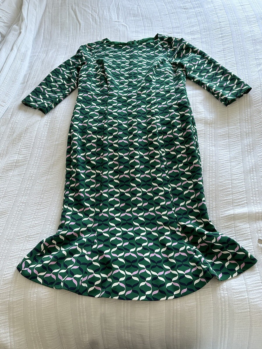 Lovely Boden Retro Style Green Pink White Chain Print Midi Dress Size 14 Smart | eBay UK Lovely Boden Retro Style Green Pink White Chain Print Midi Dress Size 14 Smart | eBay UK