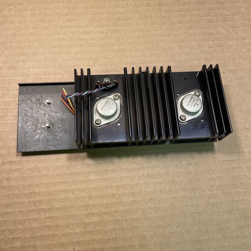 Harman Kardon 930 Receiver Genuine Parts: Complete Heat Sink w/ Transistors (#2)